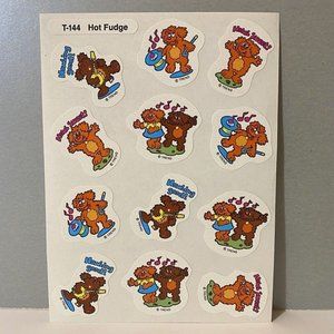 Vintage Trend Hot Fudge Scratch & Sniff Stickers